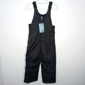 White Sierra Youth Toboggan Insulated Bib Youth Size Medium